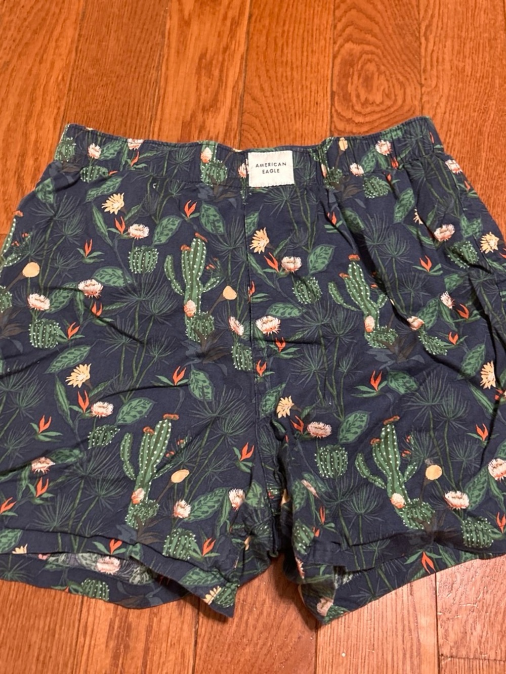 American Eagle Outfitters Navy Cactus & Floral Women’s Shorts